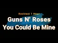 Download Lagu [1 Hour] Guns N' Roses - You Could Be Mine - 1h loop