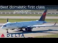 Delta First Class Boeing 757-200 Cancun CUN to Atlanta ATL