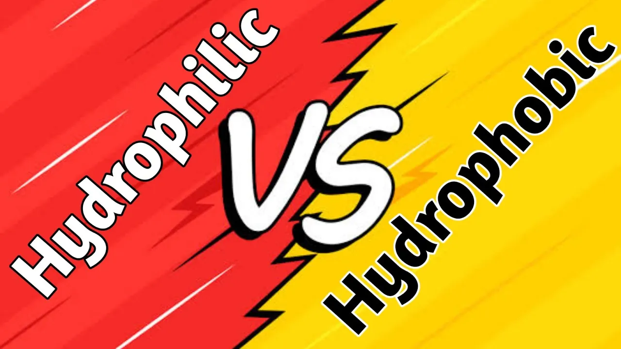 Hydrophilic vs Hydrophobic | Substances | Polar and Non-polar molecules | Cell membrane