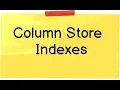 Columnstore index in sql server tutorial