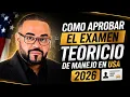 PREGUNTAS DEL EXAMEN TEORICO DE MANEJO USA 2026