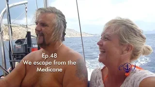 Ep.48 We sail to escape the Medicane – Carl and Jenny