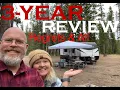 Keystone Hideout 178RB Bumper to Hitch 3 Year Review The good the bad the regrets