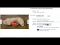 2nd Generation Non-Mint Ty Beanie Baby Squealer the Pig - Ebay Auction Overview