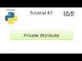 OOP in Python Python Private Variable or Python Private Attribute in Hindi