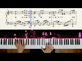【Piano Cover】周杰倫 Jay Chou - 等你下課/ Waiting For You｜高還原純鋼琴版｜高音質/附譜/歌詞