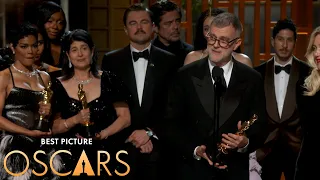 One Battle After Another Wins Best Picture 98th Oscars Speech 2026