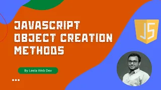 JavaScript Object Creation using new Object and Object create method - ECMAScript