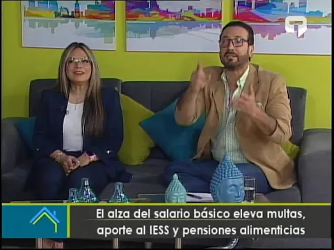 El alza del salario básico eleva multas, aporte al IESS y pensiones alimenticias