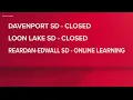 Snow leads to school closures and delays around the Inland Northwest