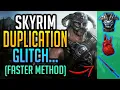 Skyrim Duplication Glitch How to Duplicate Any Item FASTER METHOD