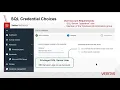 Microsoft SQL Server - Easy Credential Management for SQL Protection using Veritas NetBackup