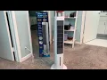 Trying Arctic Air Tower Indoor Evaporative Cooler with Oscillating and Quiet Fan Function