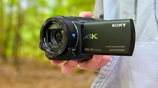 400 Camcorder In 2026 Sony FDR AX33 Review