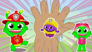 Paw Patrol Finger Family Song with Groovy & Phoebe | Kids Songs & Rhymes