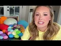 BLINDFOLDED VIRAL SQUISHY TRADING ✅➕❌ #trading #challenge #viral #satisfying #squishy #funny #omg