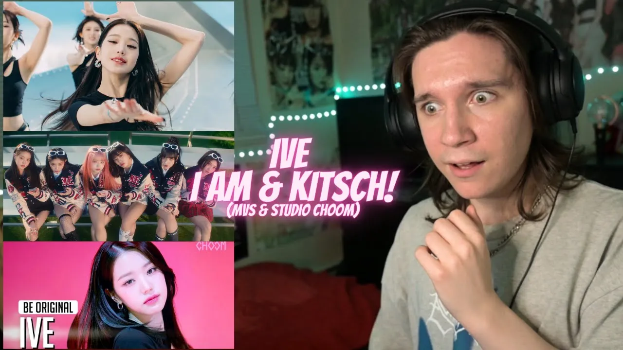 DANCER REACTS TO IVE 아이브 'I AM' & "Kitsch" MVs & Studio Choom [Be Original]