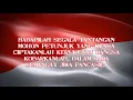 Lagu Indonesia jaya nada D