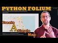 Create a Simple Map with Python Folium Tutorial 1