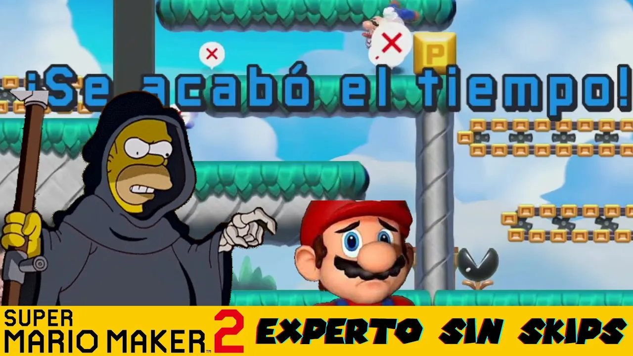 Nivel 172, el TA definitivo 💀💀💀 | Experto sin skips | SMM2 en español