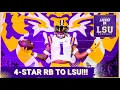 LSU football lands HUGE commitment from 4-star RB Caden Durham in 2024 recruiting class