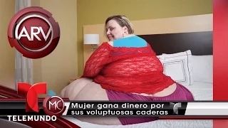 Las caderas gigantes que seducen a los hombres Al Rojo Vivo Telemundo