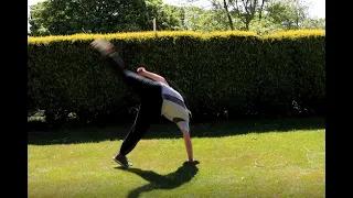 learning how to front flip