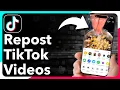Download Lagu Hoe je opnieuw kunt posten op TikTok