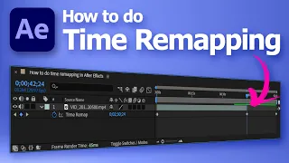 How to do time remapping in After Effects