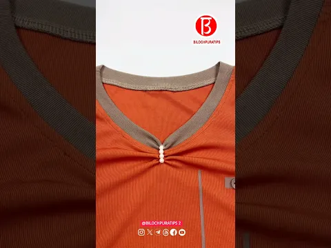 Change a Round Neck into a V-Neck