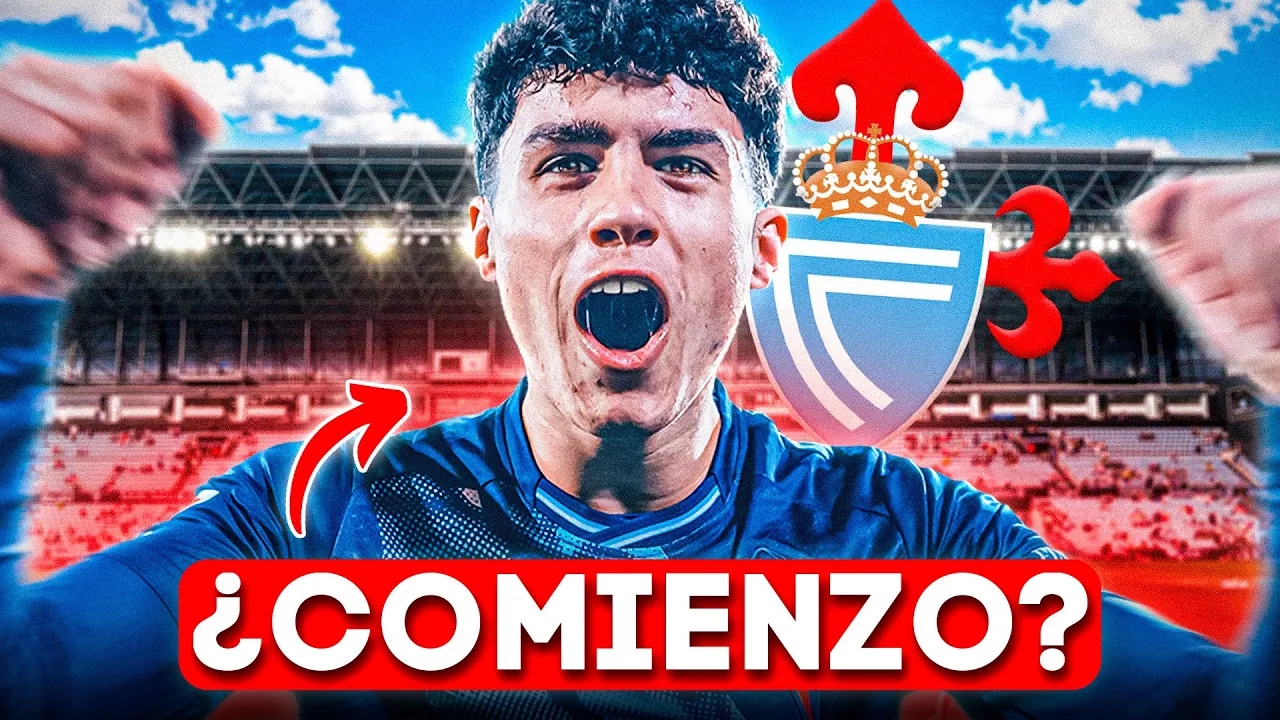 ¡DEL BENJAMÍN AL PRIMER EQUIPO DEL CELTA! ASÍ ES ANDRÉS ANTAÑÓN