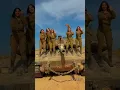 Lagu Megustas TU | Israel Army Beauties 😍 #israeldefenseforce #israelarmy #megustastu #dancetrend