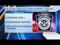 2 men arrested after attempting to bring 39 migrants over the border
