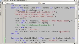 oledb - vb net with ms access ms access data base with vb net