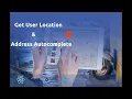 React Maps User location address autocompletion in React