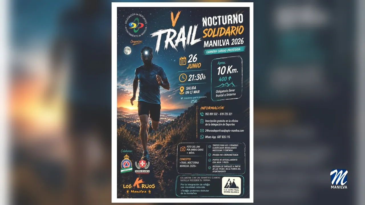 Hoy se ha presentado el V Trail Nocturno de la 24 Horas Deportivas