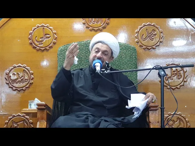 ⁣مجلس اليوم السابع لشهر محرم الحرام 1446ه‍ الشيخ نجم الدين الخاقاني النجفي#حسينية_البوخمسين #البصرة