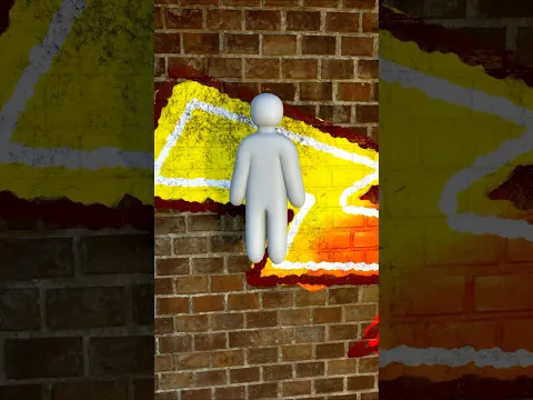 Hide on wall π Meccha Chameleon #mecchachameleon #camouflage