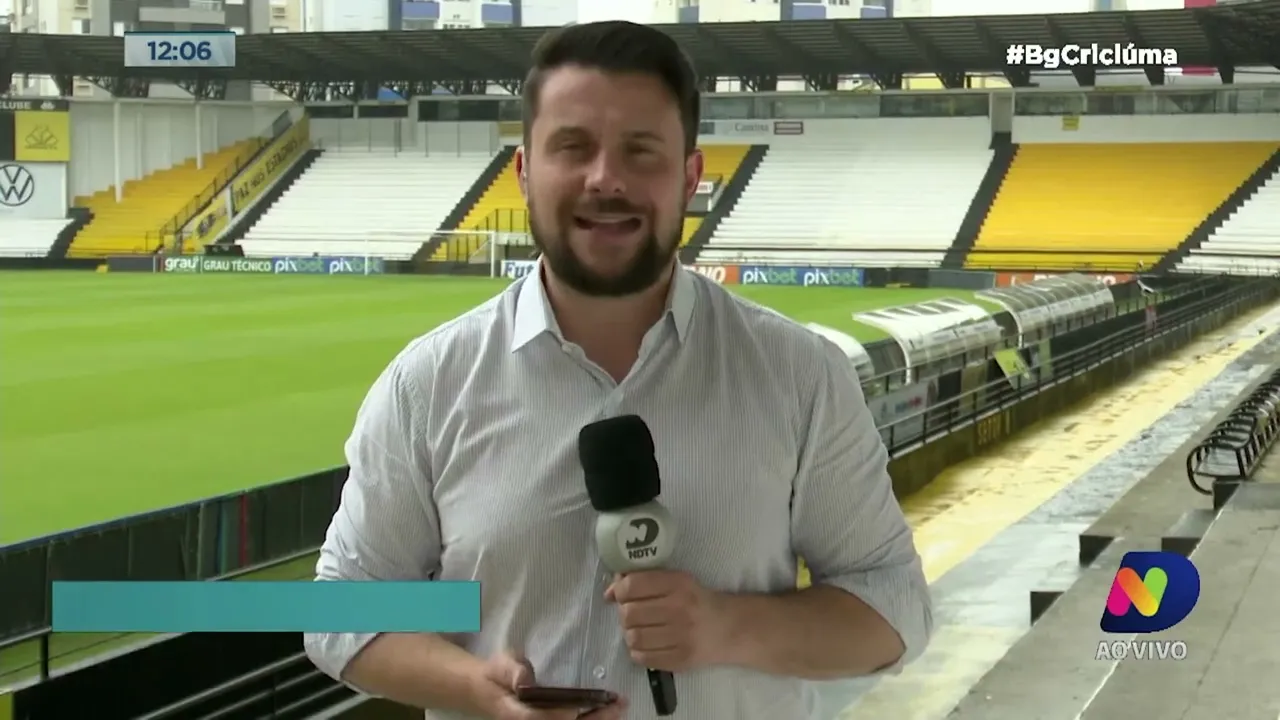 Técnico Claudio Tencati completa um ano no comando do Criciúma