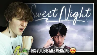 his voice is mesmerizing bts v sweet night song reaction review 