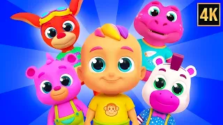 Five Little Babies Jumping on the Bed Nursery Rhymes & Kids Songs