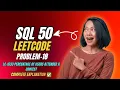 SQL 50 Problem 18 - Percentage of Users Attended a Contest Easy