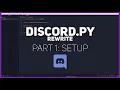 How to make a discord bot in python Part 1 Setup