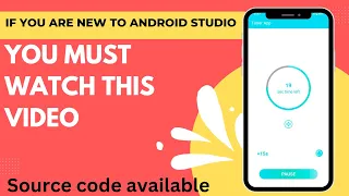 CountDown Timer Appliction with best UI Android Studio Kotlin