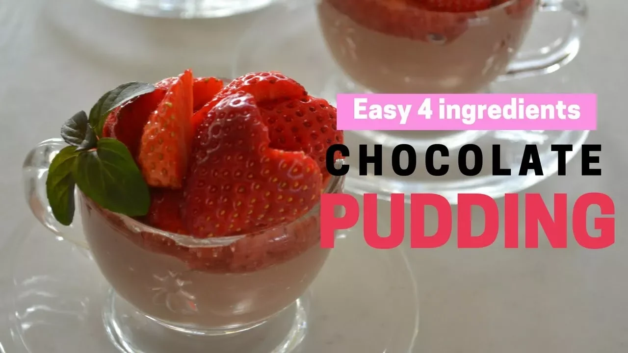 How to make Easy Chocolate Pudding for Valentine
