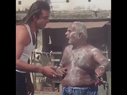 संजय दत्त पानी की एक बूंद की कीमत अक्षय कुमार को बता रहा है #amaanat #akshaykumar #sanjaydutt #reels