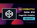 CodePen CSS Battle Target 219 Battle - Border