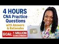 CNA Practice Test - 4 Hours of Questions Answers Rationales with Nurse Eunice