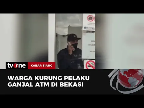 Kepergok saat Beraksi, Pelaku Ganjal ATM di Bekasi Dikurung Warga