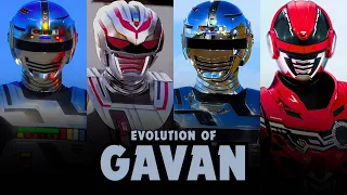 evolution of gavan in live actions 1982 2026 space sheriff gavan evolution